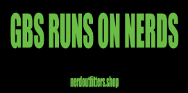 GBS Runs On Nerds Sticker