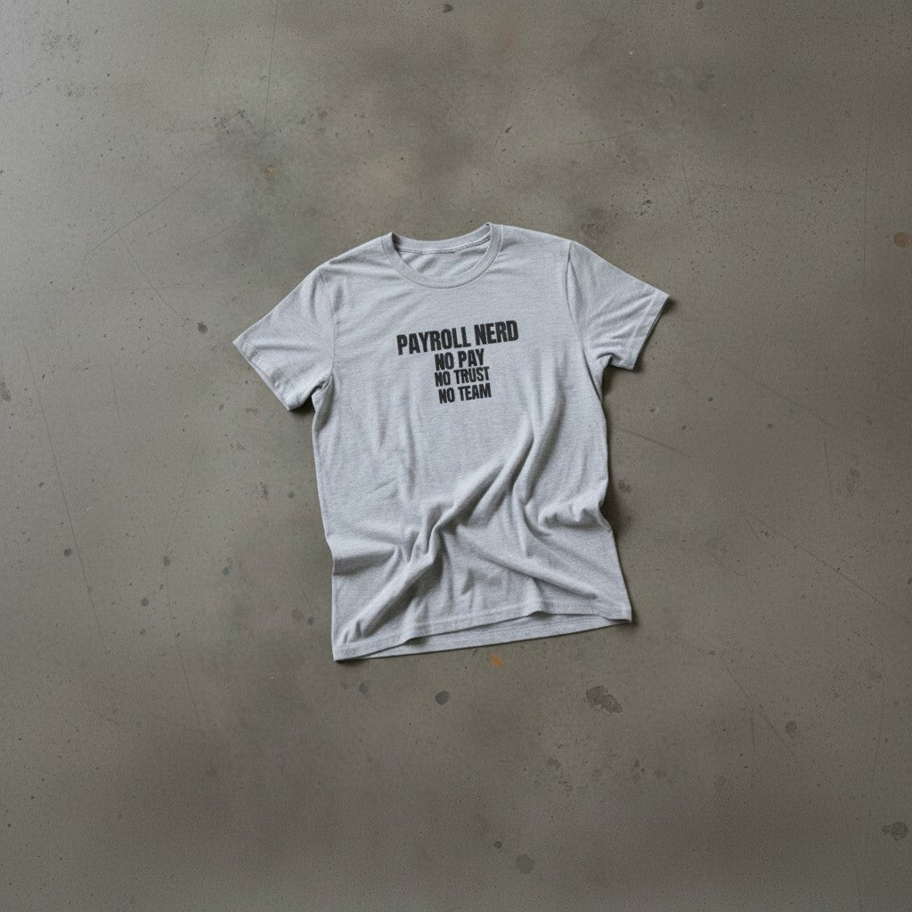 Payroll Nerd - No Pay No Trust No Team