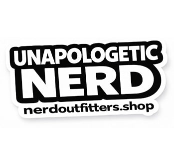 Unapologetic Nerd Sticker